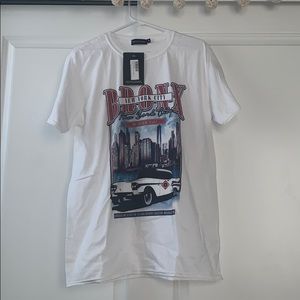 NEW-nyc bronx oversized tee